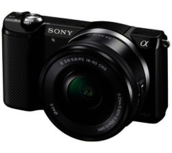 SONY  a5000 Compact System Camera with 16-50 mm f/3.5-5.6 OSS Zoom Lens